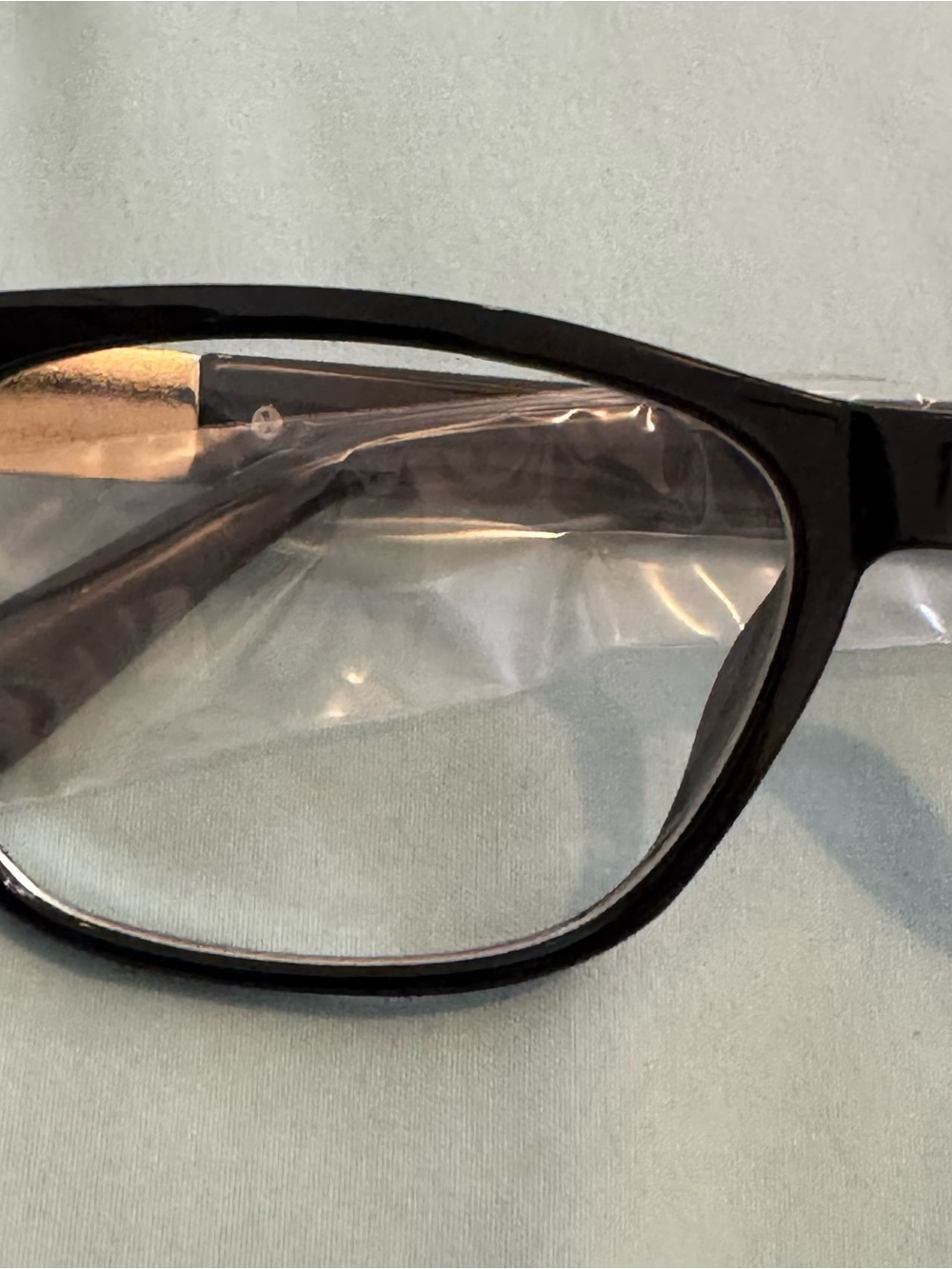 Gucci 8081 Black 52/15/135 Eyeglass Frame/Gucci Eyeglass case/Pouch & cloth - Picture 3 of 10